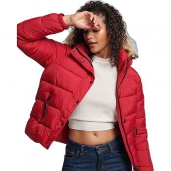Superdry Korte Damesjack met Capuchon