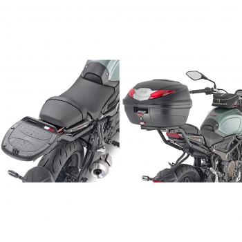 GIVI Portavaligie per Monolock per VOGE TROFEO 300 AC (20-21)