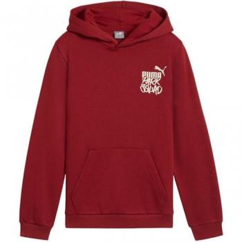 Sudadera Puma Ess+ Mid 90s Granate para Niño (8 años)