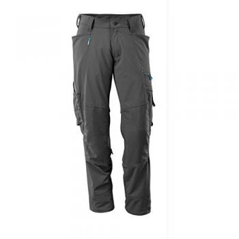 Mascot - Bundhose advanced wasserabweisend mit Knietaschen 17179, Gr. 50, dunkelanthrazit