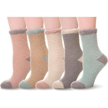5 Pair Kawaii Thick Casual Women's Socks