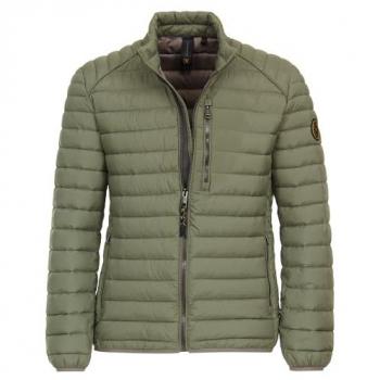 Langjacke CASAMODA CASAMODA Jacke uni, Herren, Gr. XL, grün (olive), 100% Polyester