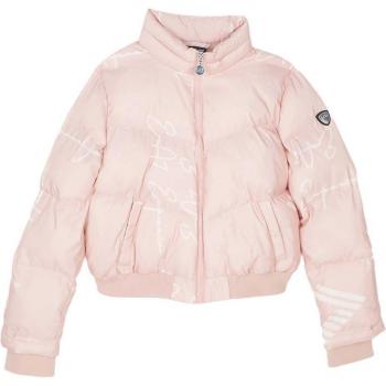 Chaqueta EA7 Emporio Armani Monogram Padded Rosa Niña