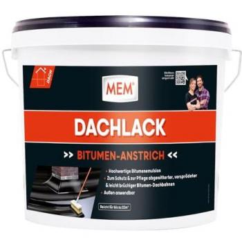 MEM Bauchemie Dichtungsband MEM Bitumen Dachlack 10 l