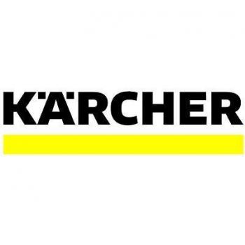 Disque intermédiaire rouge Karcher 4.905-018.0 avec poignée longue de 385 mm et diamètre de 75 mm