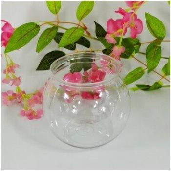 Table de salon aquarium anti-chute en verre transparent pour tortue et poisson, couleur or