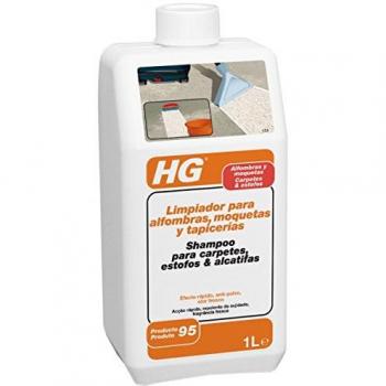 Limpiador de alfombras, moquetas y tapicerías hg 1 litro