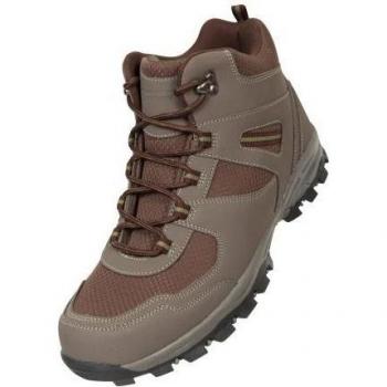 Mountain Warehouse Mcleod Breite Wanderschuhe Herren Braun EU 44.5 / UK 10