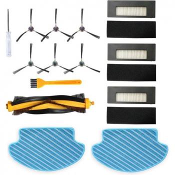 Kit de accesorios Ecovacs Deebot DE55 DE6G con filtro, mopa y cepillos