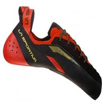 La Sportiva Testarossa Kletterschuhe, Rot/Schwarz, 36