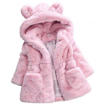Parka faux fur juvenil 2‑3 años