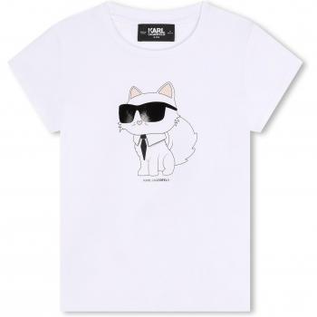 Camiseta de niña Karl Lagerfeld - Estilo casual, algodón, manga corta