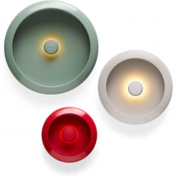 3 lampes sans fil Oloha Trio en acier tricolore - Fatboy