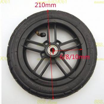 Roue de moto 200x45 avec pneu et tube de rechange