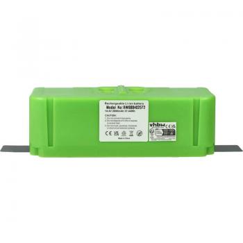 Batterie de remplacement Vhbw pour Roomba 860, 895, 891, 890, 801, 850, 805, 877 (2600mAh, 14,4V, Li-ion)