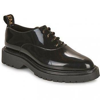 Lemon Jelly Spark Black Ladies’ Everyday Slip‑On Shoes