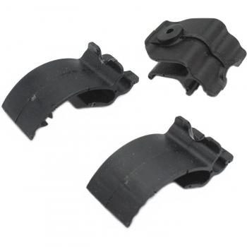 Schwarze Kunststoff Batterieabdeckung Clips für HARLEY Sportster XL883 XL1200 2004-2007