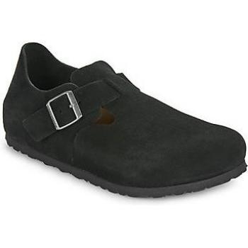 Birkenstock London Suede Black Shoes