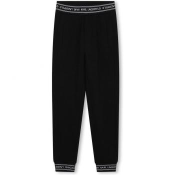 Pantalon de jogging Karl Lagerfeld Kids noir 3A garçon