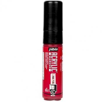 Feutre Acrylic Marker Pointe large 5 - 15 mm - 08 Rouge