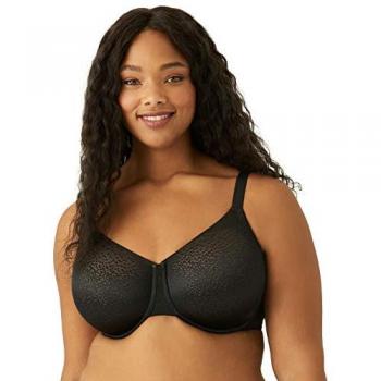 Wacoal Lingerie Back Appeal Jacquard Underwire Bra - Black - Size 32G