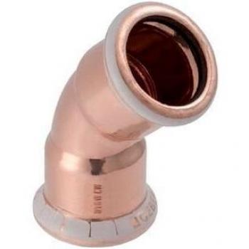 Geberit, Tecnologia di connessione dei tubi, Curva in rame Mapress 45° d15