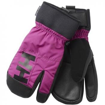 Guanti Helly Hansen Ullr D 3 dita rosa magenta per adulti M