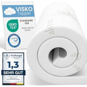 Bestschlaf Visko-Mineralschaum Matratzenauflage, 4 cm dick