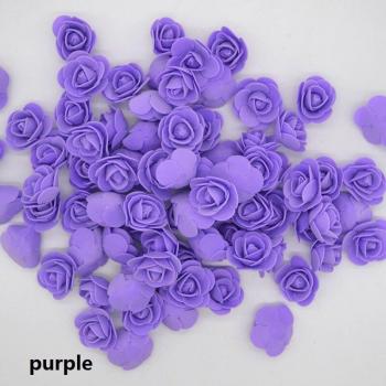 Têtes de Rose en Mousse - 50 Pièces pour Bricolage et Mariage