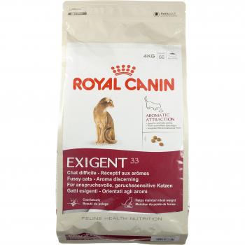 Royal Canin Exigent 33 Aromatische Anziehungskraft 4kg, 1er Pack [1 x 4 kg Sack] - Katzenfutter