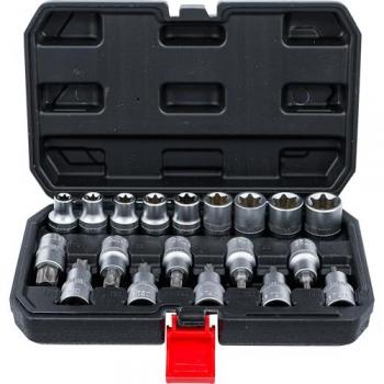 BGS Technic - Set Di Bit E Bussole Bgs - 19 Pezzi - 95100