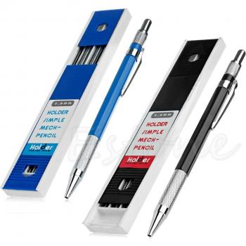 2mm 2B Automatic Lead Holder Pencil with 12 Leads