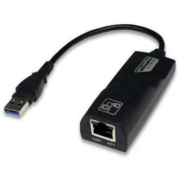 Tarjeta de red USB 3.2 Gen 1 EXSYS EX-1320-2, Ethernet Gigabit, 1 RJ45