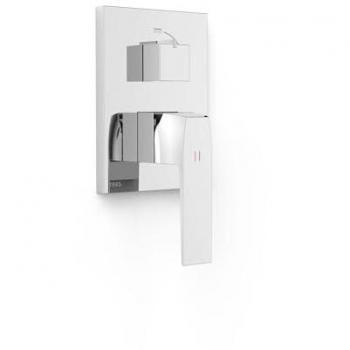 Pieza Vista Rapid-Box 20228110 – Caja Empotrada de 2 Vías, Color Cromo (Tres)