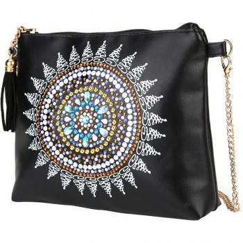 Cross Stitch Diamond Painting Purse