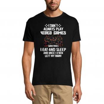 Camiseta Hombre “Eu nem sempre jogo videogame – XS Plata de Arena”