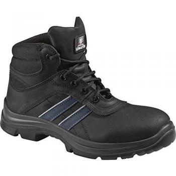 Stivale Andy High di Pelle Bufalo 47 Nero/Blu S3 SRC Lemaitre