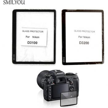 SMILYOU Compact LCD Optical Glass Screen Protector for Nikon D3200