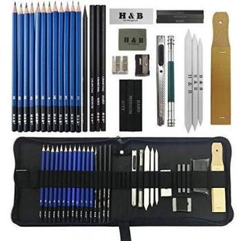 CreativeCanvas 33-Piece Drawing Kit