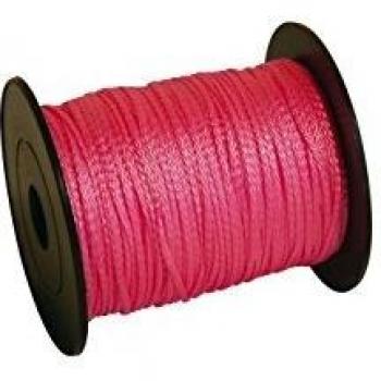 Taliaplast: Tresse fluorescente rose en PP 2,5 x 200m