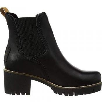 Botas Panama Jack Pia Igloo W - Bajas Piel Auténtica - Color B1 Negro