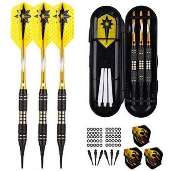Dartpfeile Sanfeng – 3 Stück Softdarts 16 g für Elektronik-Dartscheibe
