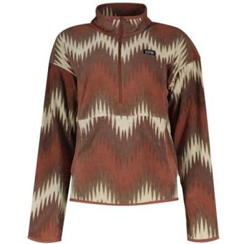 Mountain Hardwear Novelty Microchill Felpa Rosa Marrone Bianco Donna S