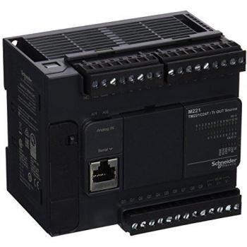 Controlador lógico Modicon M221 DC 14E/10S PNP