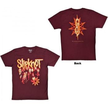Slipknot Unisex Adult The End So Far S Nonogram Group Shot T-Shirt