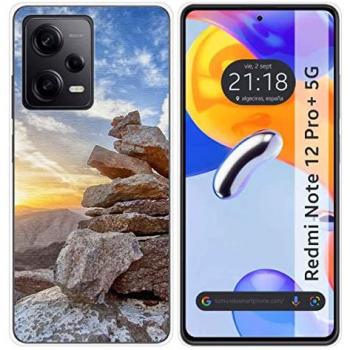 Tumundosmartphone Funda Silicona Personalizada Xiaomi Redmi Note 12 Pro+ Plus 5G Sunset
