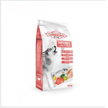 Pienso para Perros Carnivoro Sport Cordero y Arroz 12 Kg