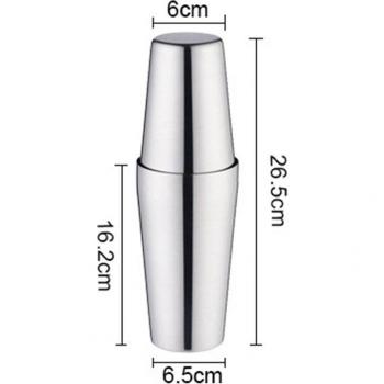 Agitateur à cocktails en acier inoxydable
