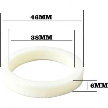 Fourche à vélo étanche 32 mm, mousse absorbante, 2 joints