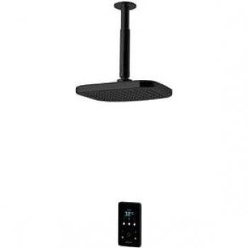 Triton Envi 10.5Kw Thermo Black Electric Shower with Ceiling Fed Fixed Head